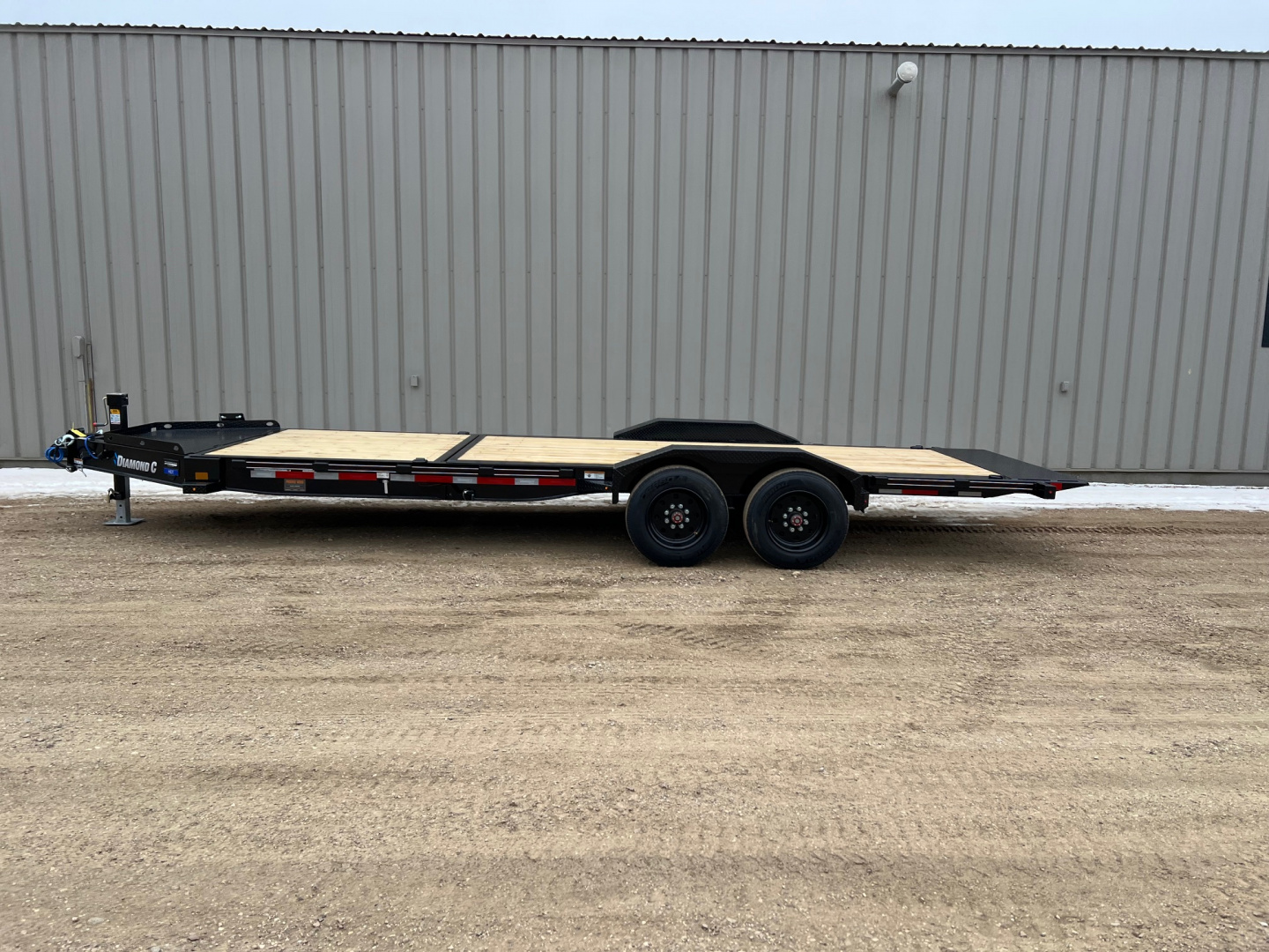 New 2026 Diamond C Trailers 22' HDT Tilt Trailer