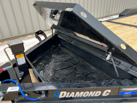New 2026 Diamond C Trailers 22' HDT Tilt Trailer