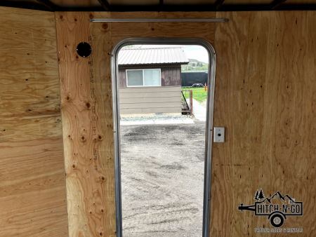 New 2024 Southland Royal 8X20 V-Nose Snowmobile Trailer