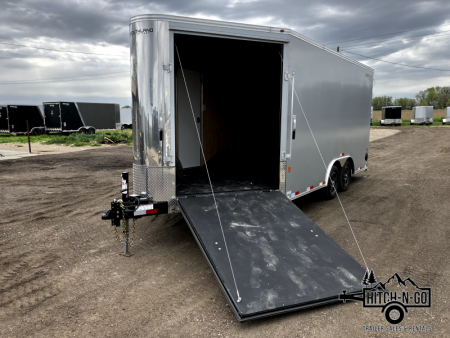 New 2024 Southland Royal 8X20 V-Nose Snowmobile Trailer