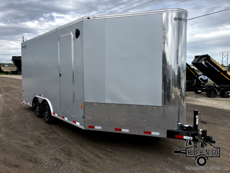 New 2024 Southland Royal 8X20 V-Nose Snowmobile Trailer