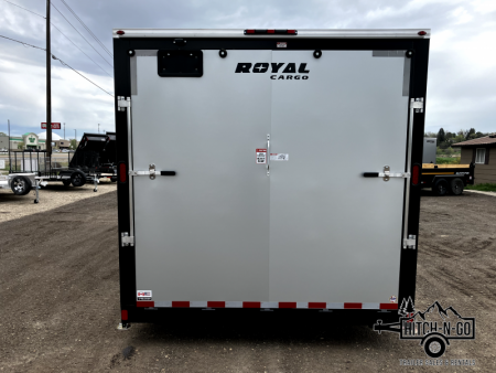 New 2024 Southland Royal 8X20 V-Nose Snowmobile Trailer