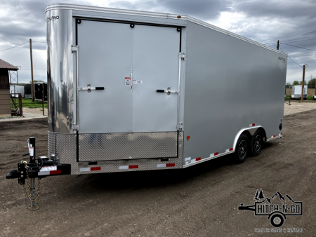 New 2024 Southland Royal 8X20 V-Nose Snowmobile Trailer