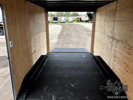 New 2024 Southland Royal 8X20 V-Nose Snowmobile Trailer