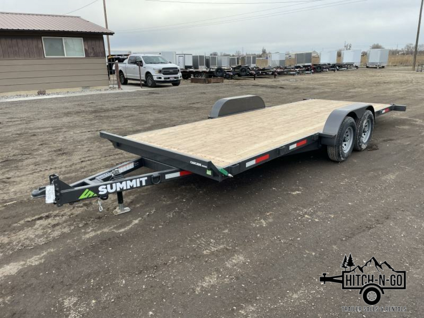 New 2025 Summit Cascade 7x20 10k Full Tilt Deck Trailer