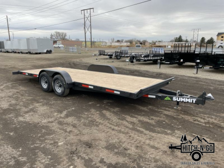 New 2025 Summit Cascade 7x20 10k Full Tilt Deck Trailer