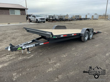 New 2025 Summit Cascade 7x20 10k Full Tilt Deck Trailer