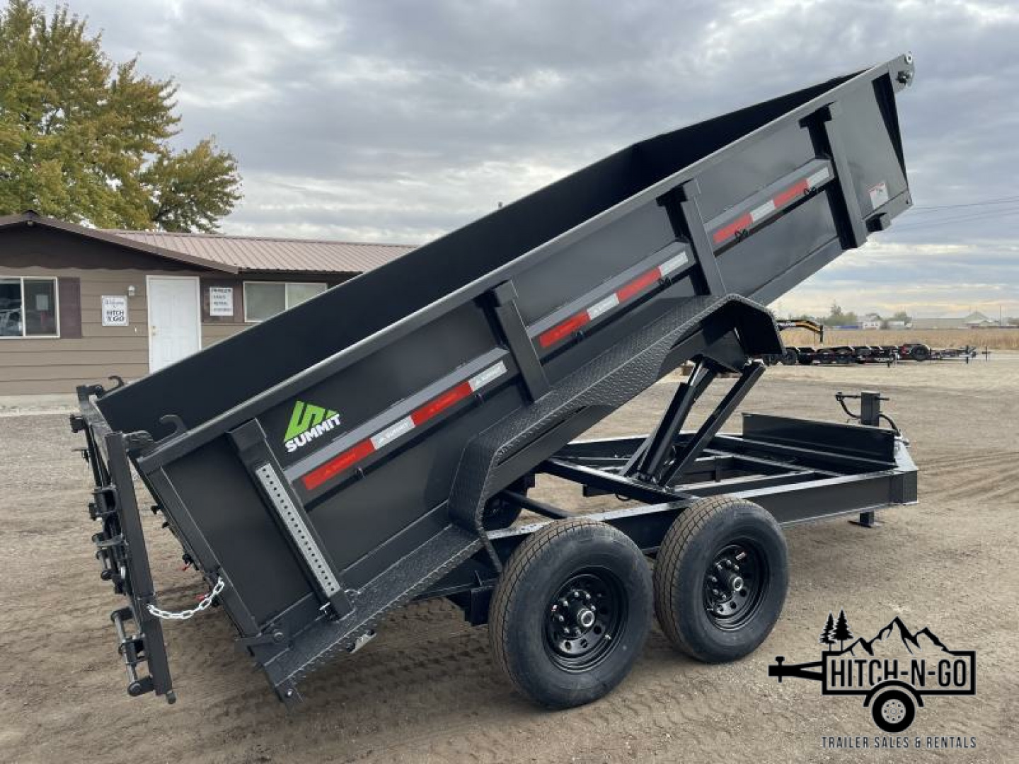 New 2025 Summit DPD714TA5 Dump Trailer
