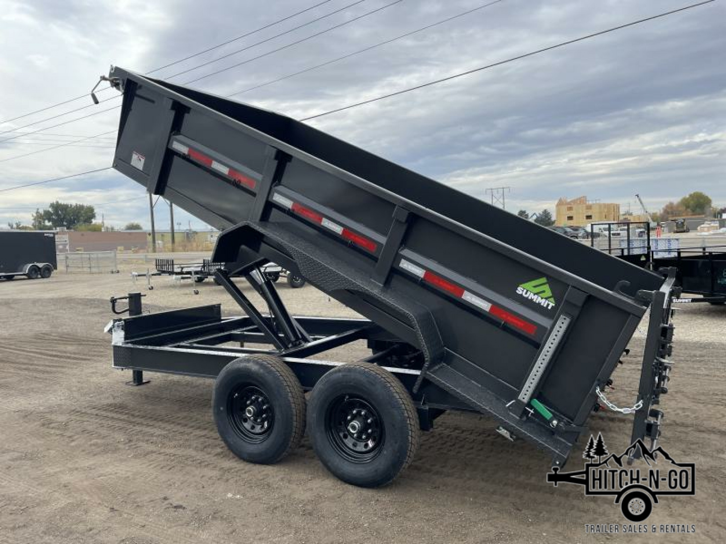 New 2025 Summit DPD714TA5 Dump Trailer