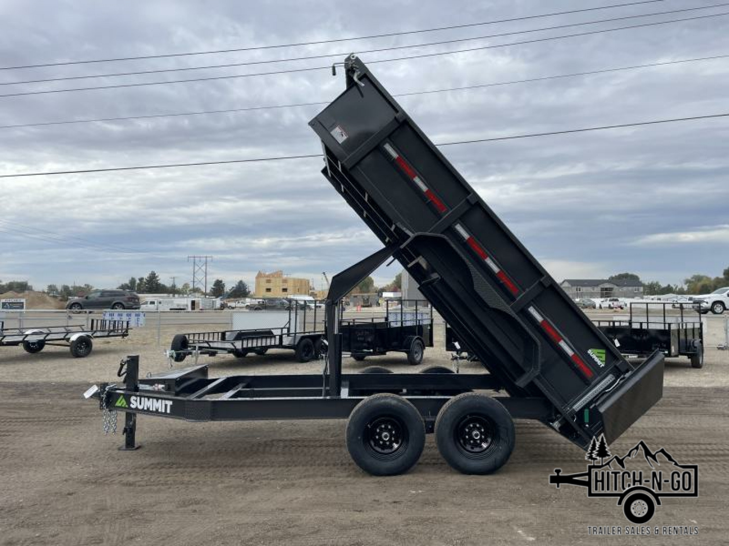 New 2025 Summit DPD714TA5 Dump Trailer