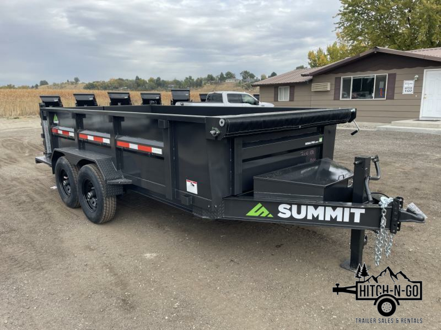 New 2025 Summit DPD714TA5 Dump Trailer
