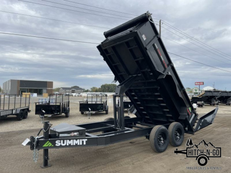New 2025 Summit Denali Pro 7x14 14k Dump Trailer