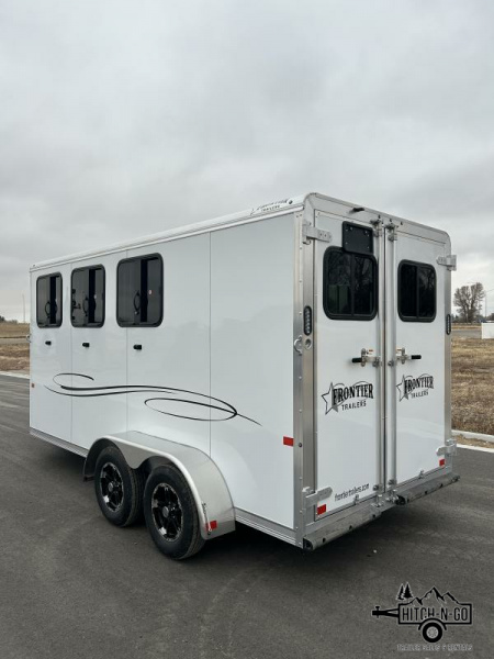 New 2025 Frontier Strider Series Lite 3 Horse Slant Horse Trailer