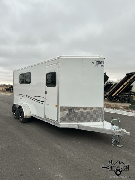 New 2025 Frontier Strider Series Lite 3 Horse Slant Horse Trailer