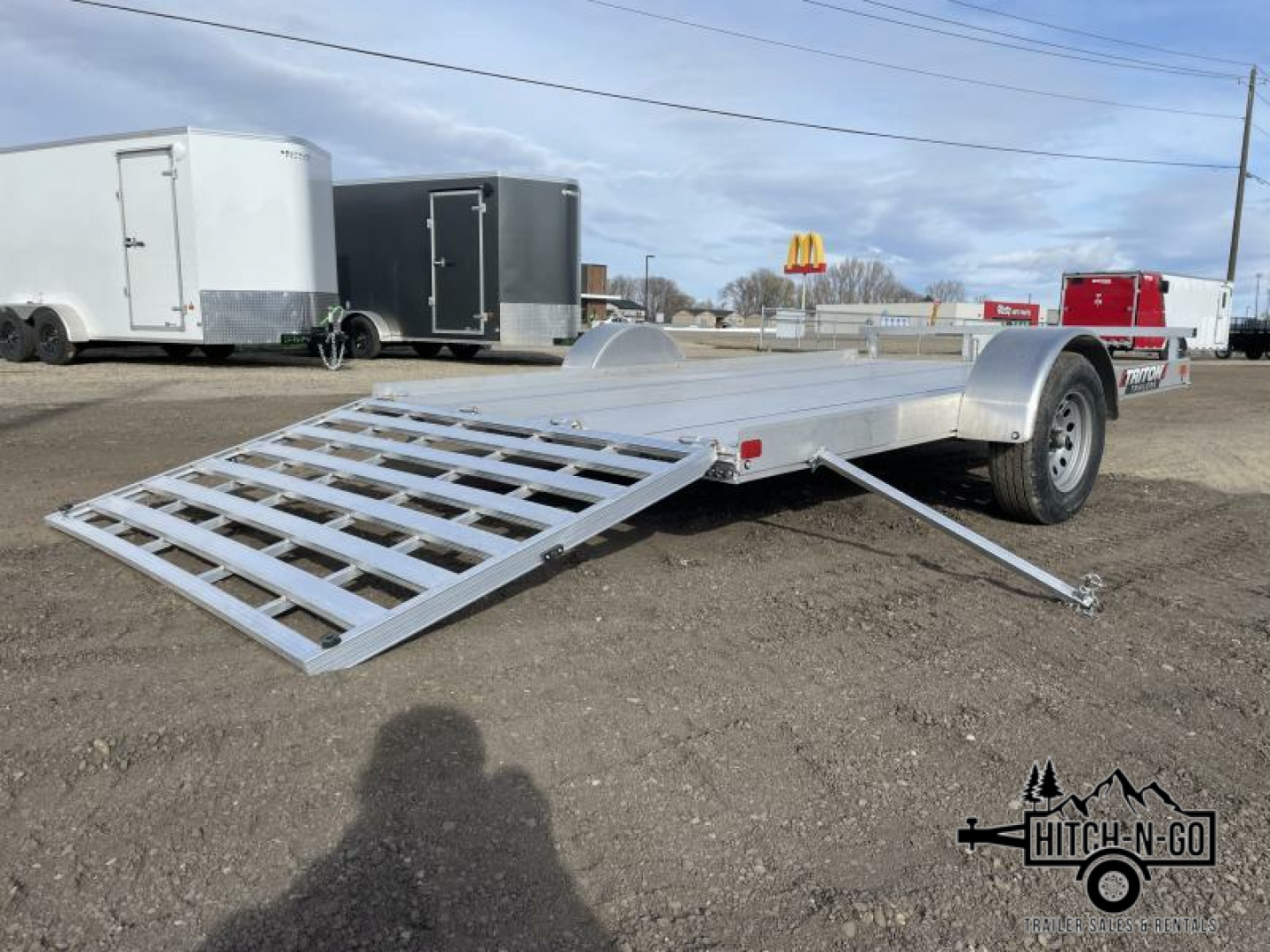 New 2025 Triton FIT 7x12 3k Utility Trailer