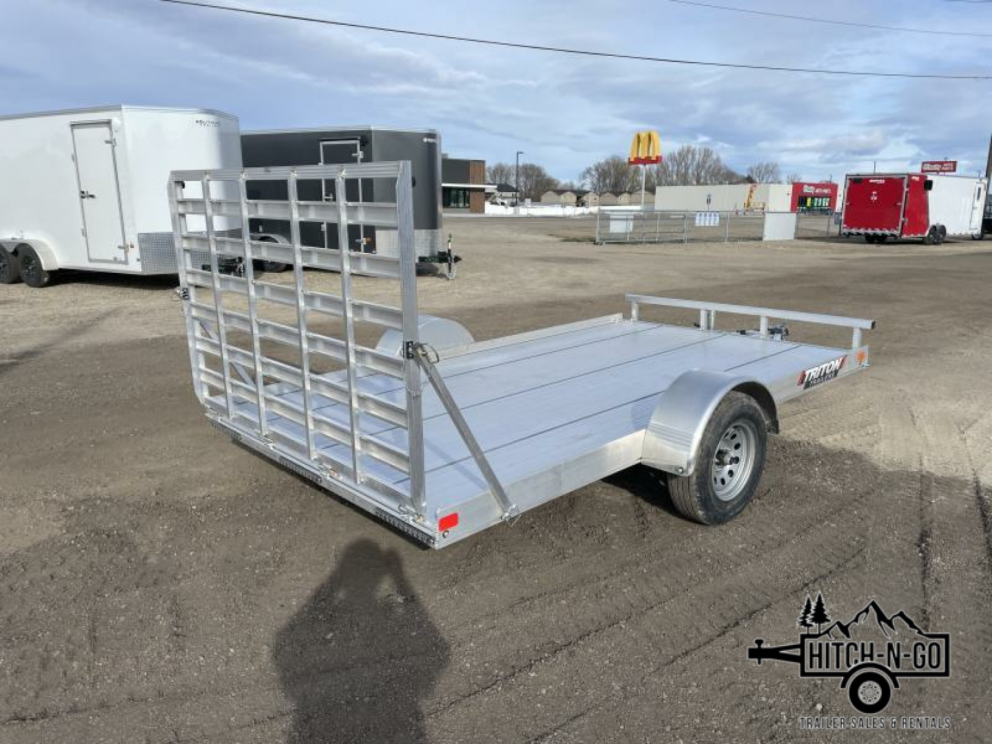 New 2025 Triton FIT 7x12 3k Utility Trailer