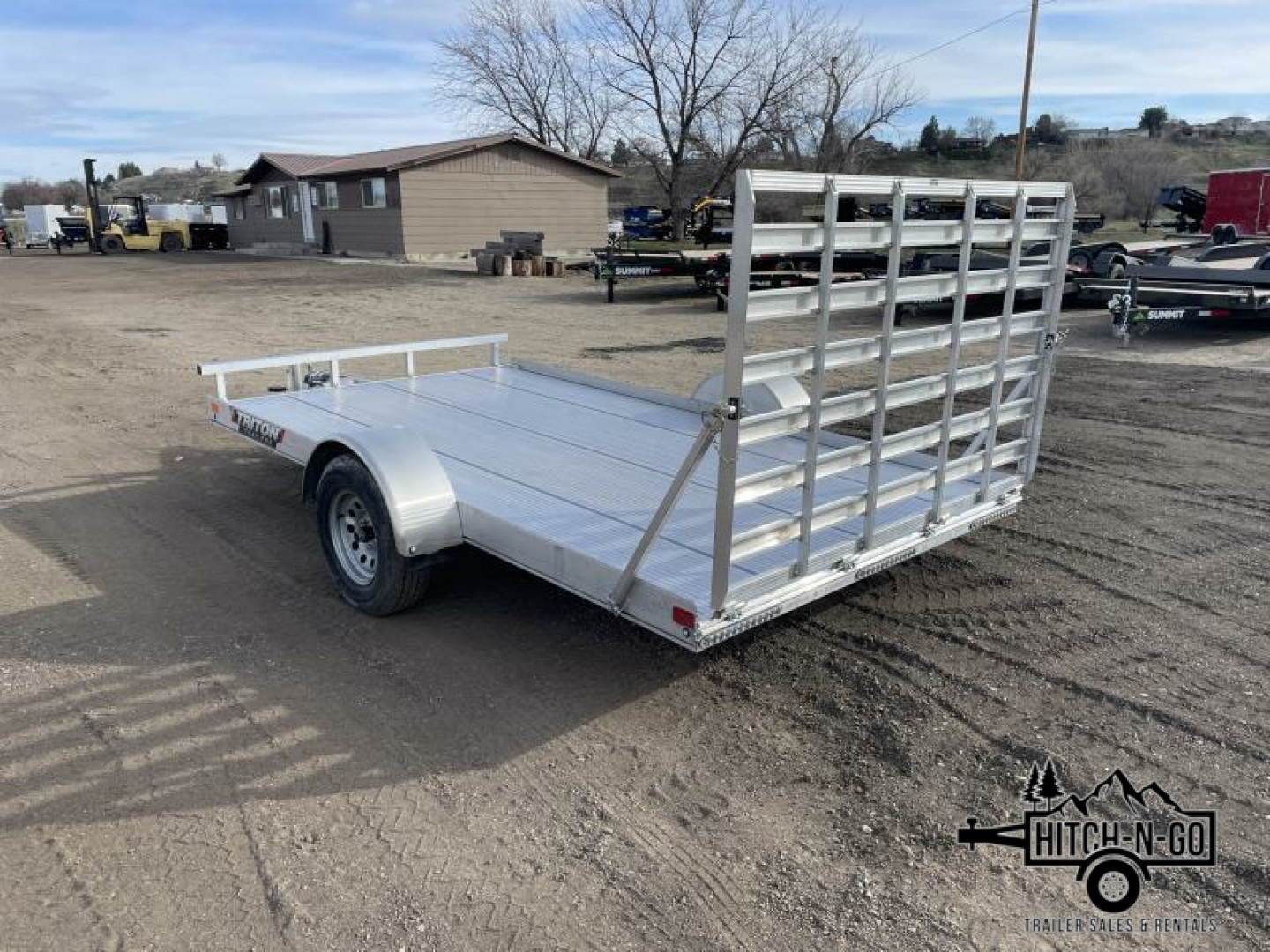 New 2025 Triton FIT 7x12 3k Utility Trailer