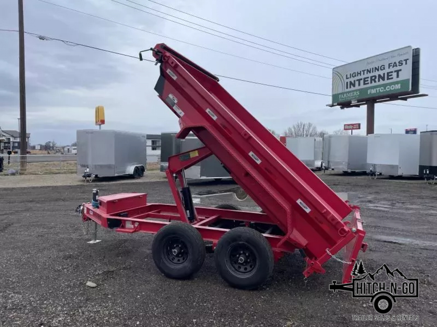 New 2025 Dura-Haul 5x10 10k Dump Trailer
