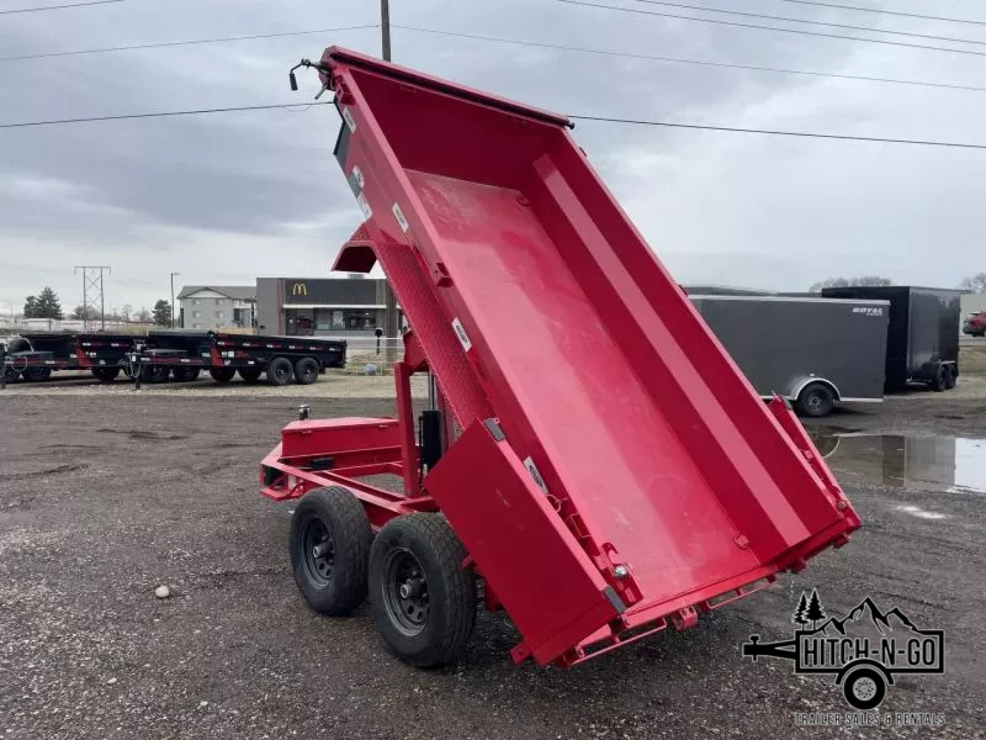 New 2025 Dura-Haul 5x10 10k Dump Trailer
