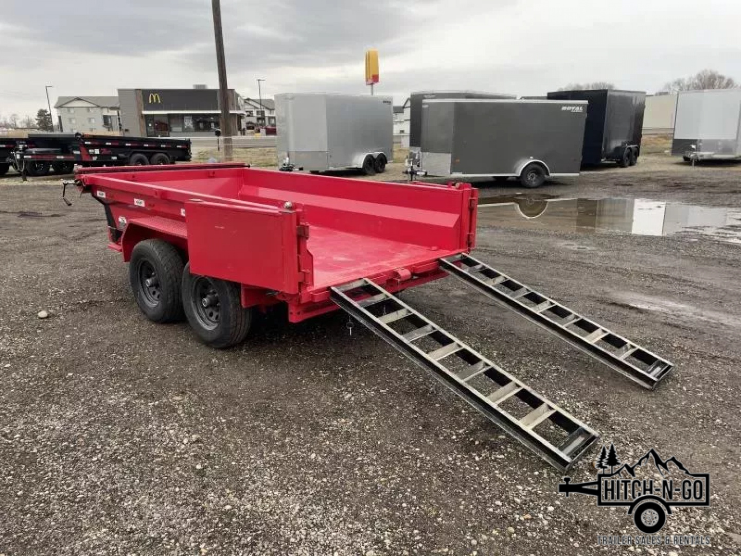 New 2025 Dura-Haul 5x10 10k Dump Trailer