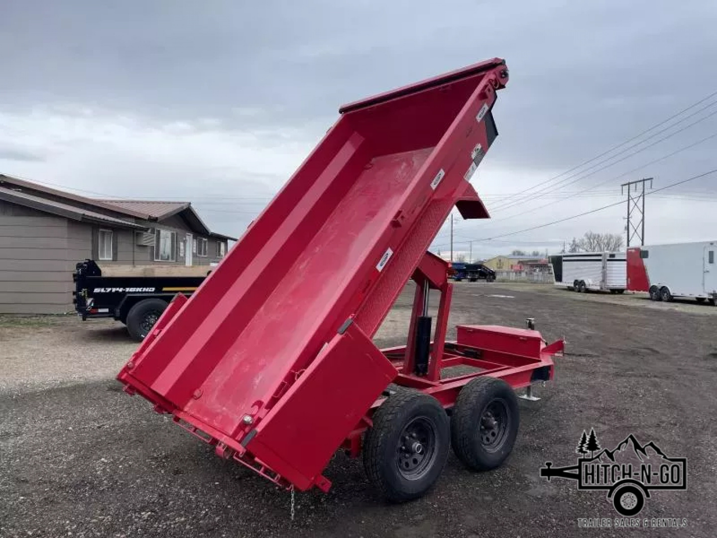 New 2025 Dura-Haul 5x10 10k Dump Trailer