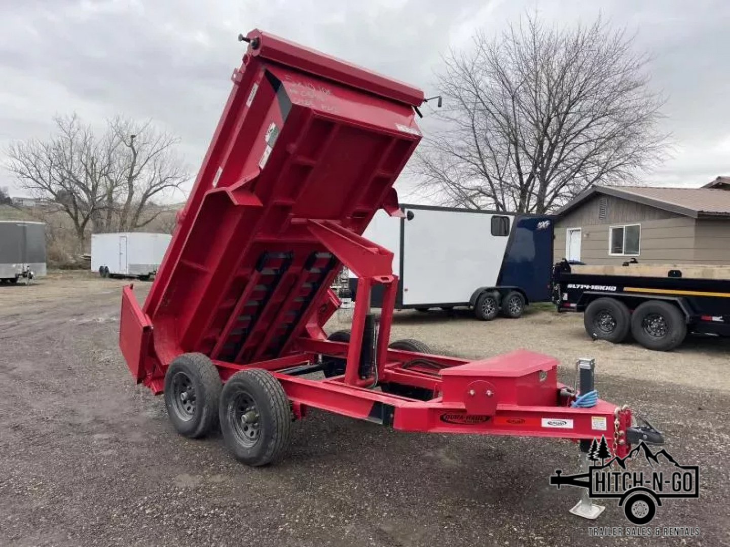 New 2025 Dura-Haul 5x10 10k Dump Trailer