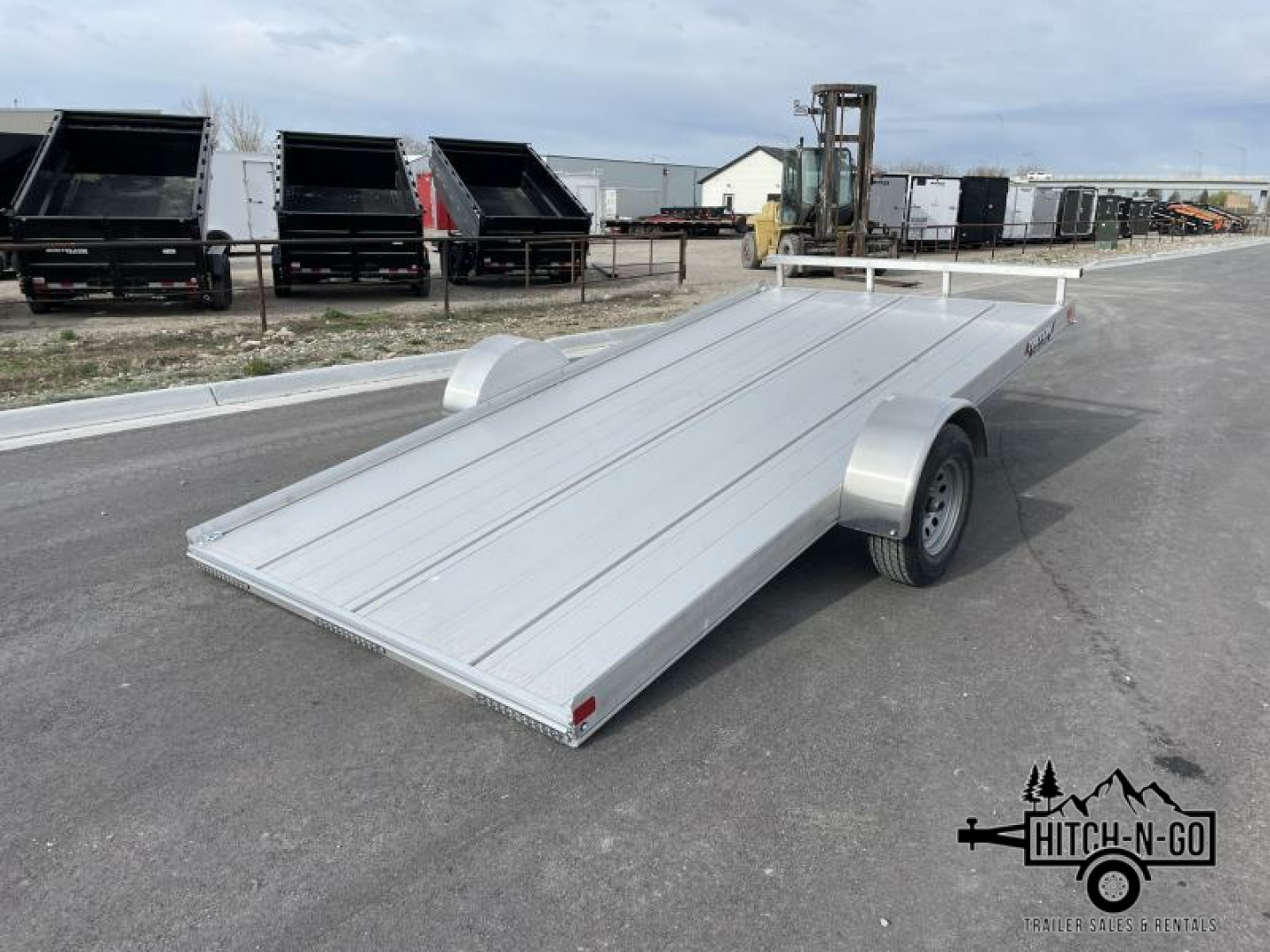 New 2025 Triton FIT 7x14 3k Tilt Deck Utility Trailer