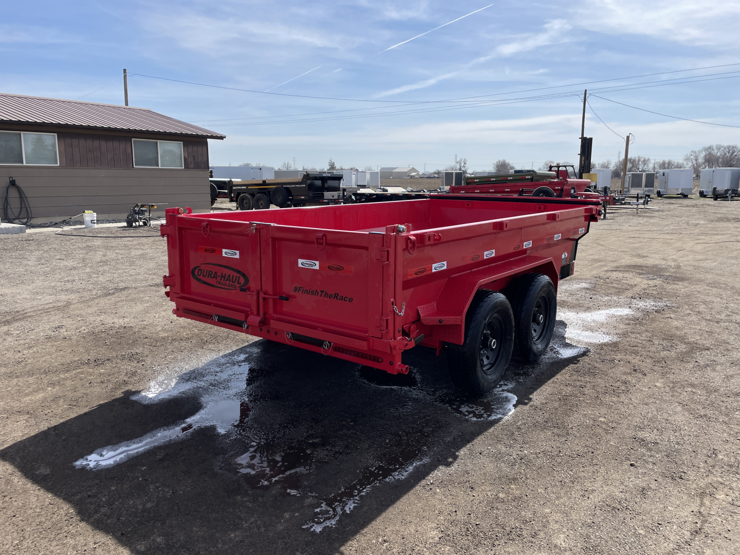 New 2025 Dura-Haul 6x12 14k Dump Trailer