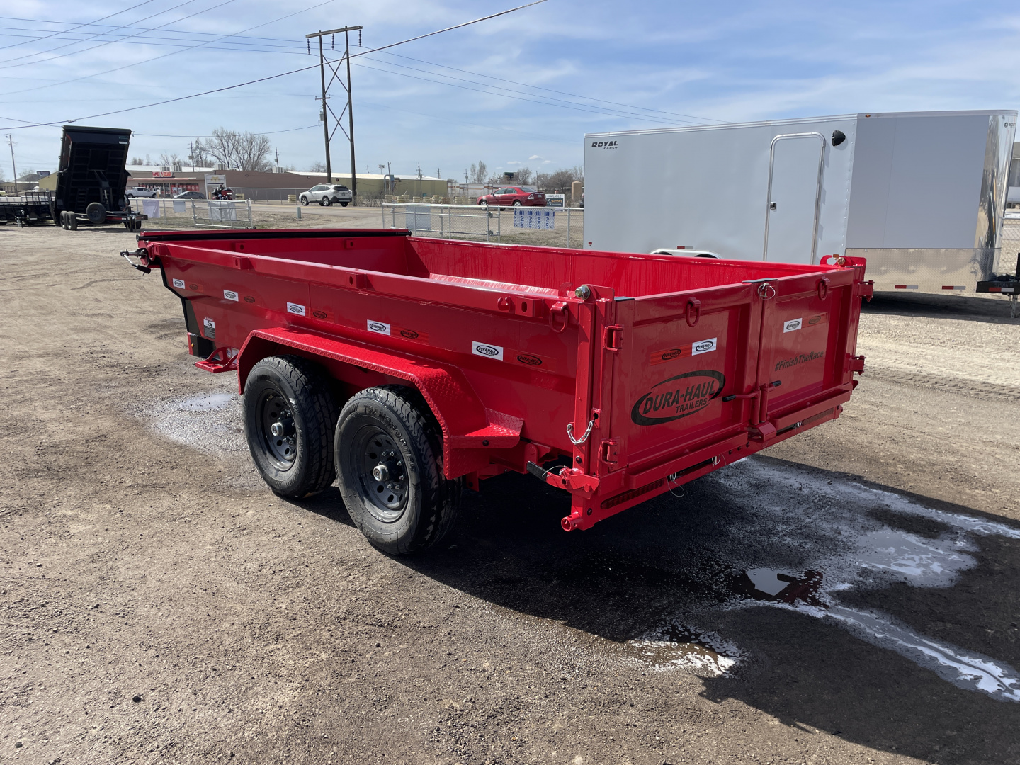 New 2025 Dura-Haul 6x12 14k Dump Trailer