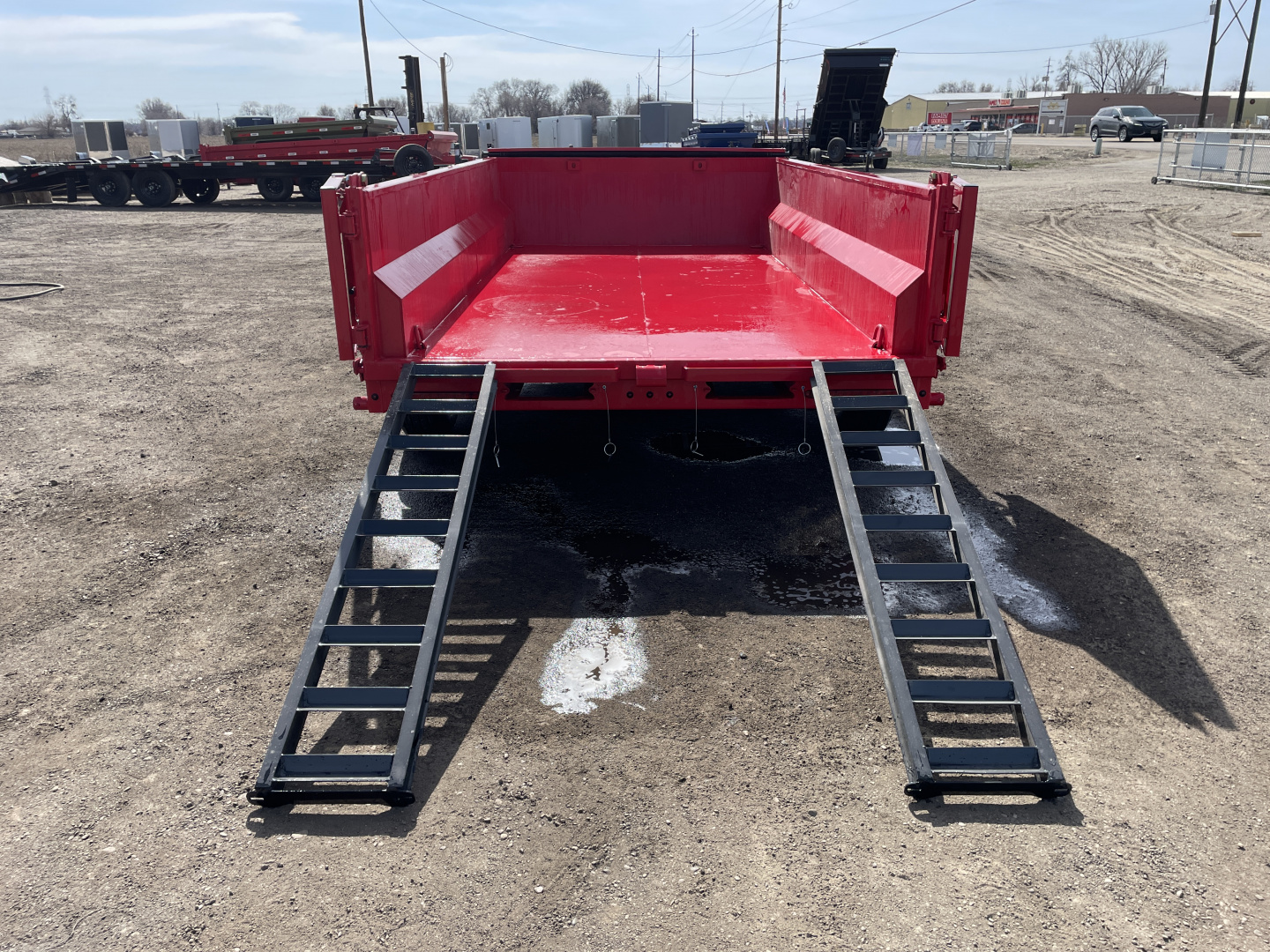New 2025 Dura-Haul 6x12 14k Dump Trailer