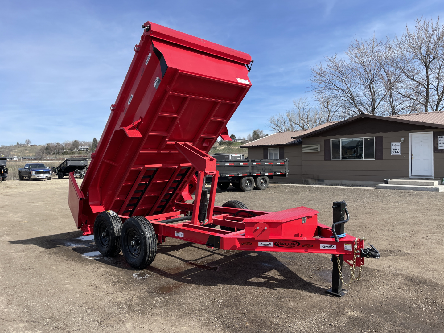 New 2025 Dura-Haul 6x12 14k Dump Trailer