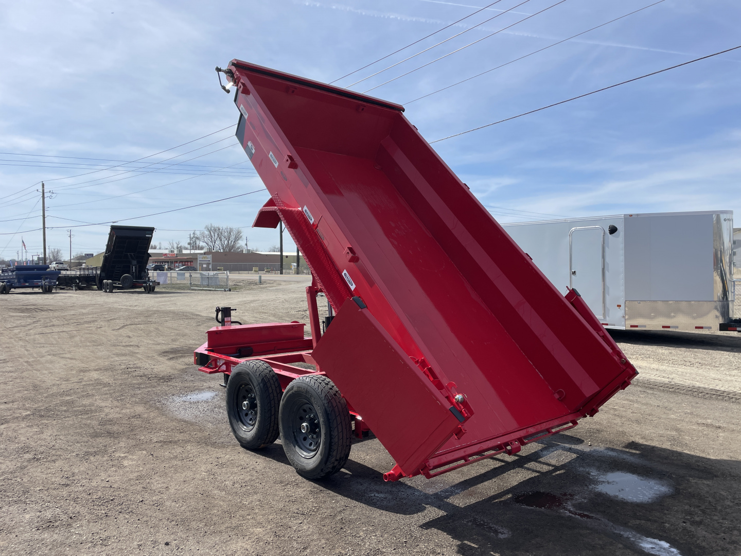 New 2025 Dura-Haul 6x12 14k Dump Trailer