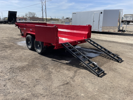 New 2025 Dura-Haul 6x12 14k Dump Trailer