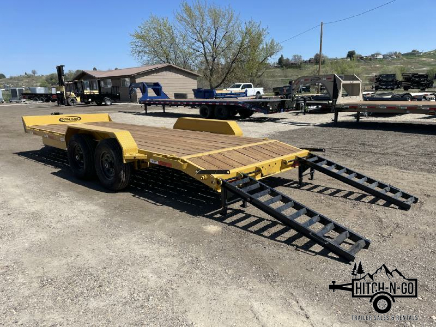 New 2025 Dura-Haul 7x20 14k Dovetail Equipment Trailer