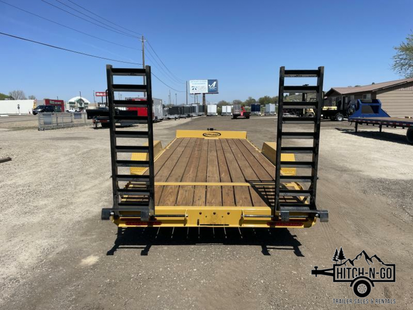 New 2025 Dura-Haul 7x20 14k Dovetail Equipment Trailer