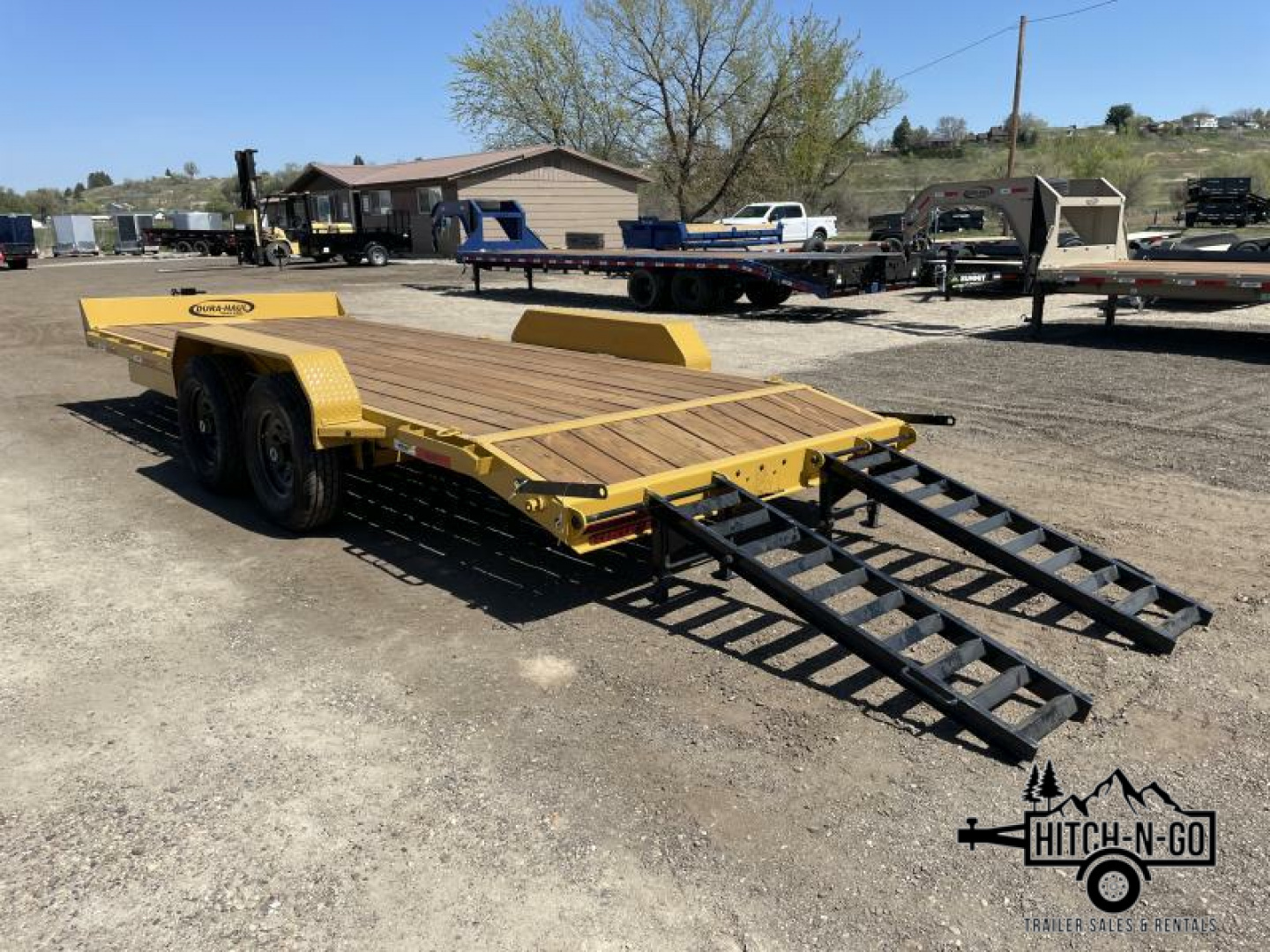 New 2025 Dura-Haul 7x20 14k Dovetail Equipment Trailer