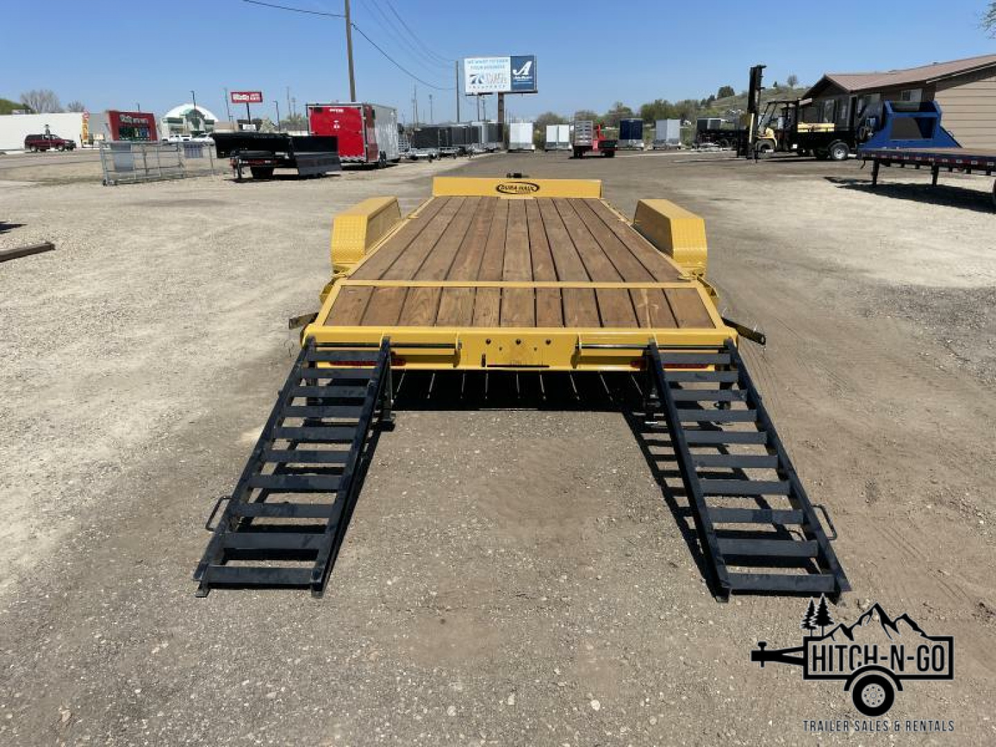 New 2025 Dura-Haul 7x20 14k Dovetail Equipment Trailer