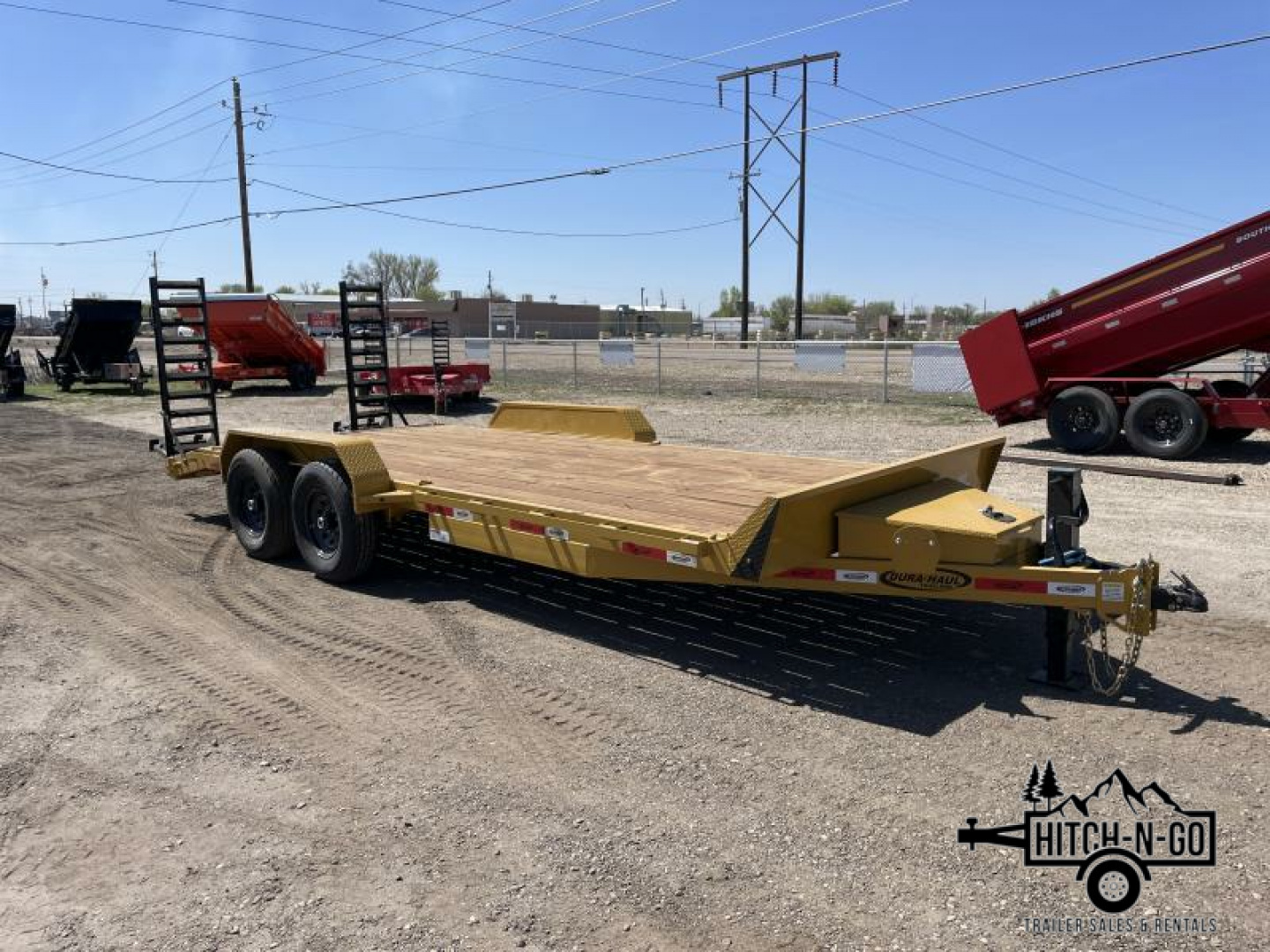 New 2025 Dura-Haul 7x20 14k Dovetail Equipment Trailer