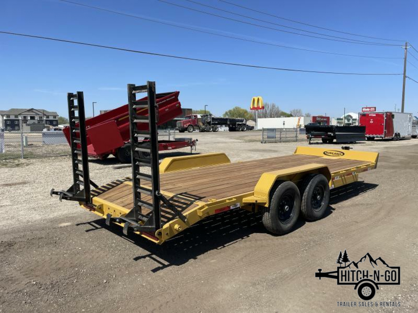 New 2025 Dura-Haul 7x20 14k Dovetail Equipment Trailer