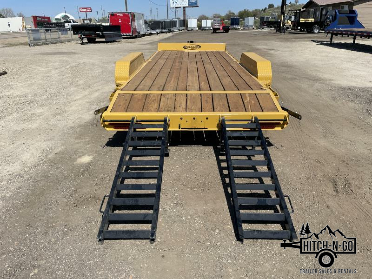 New 2025 Dura-Haul 7x20 14k Dovetail Equipment Trailer
