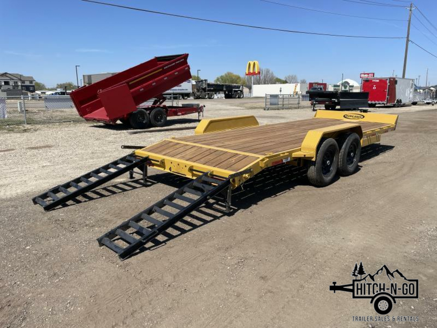 New 2025 Dura-Haul 7x20 14k Dovetail Equipment Trailer