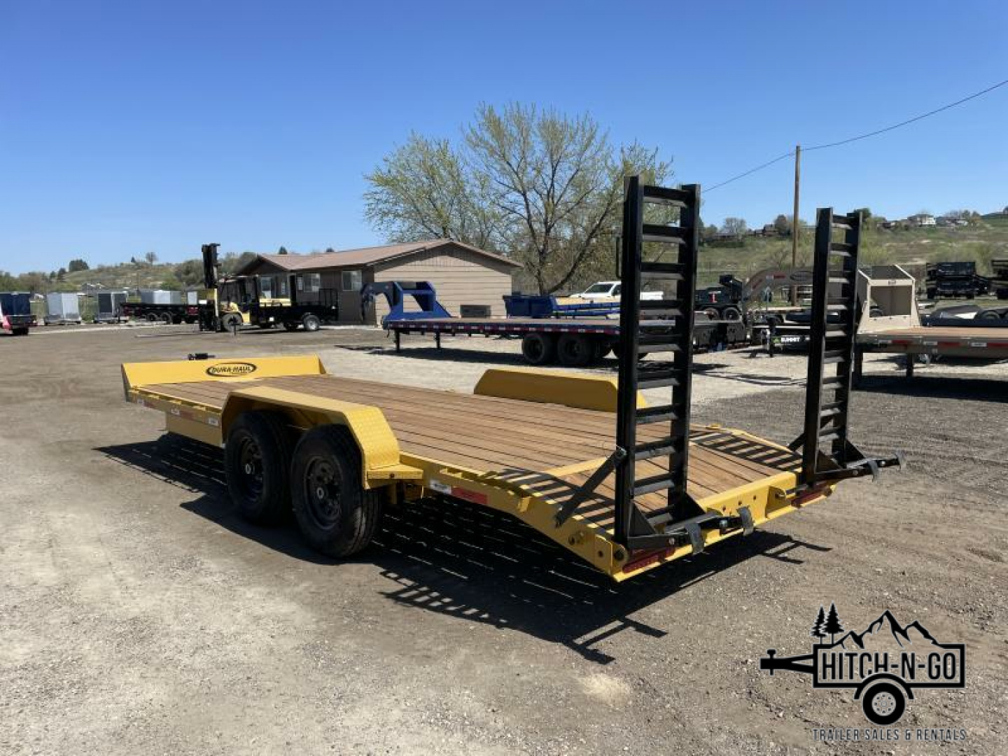 New 2025 Dura-Haul 7x20 14k Dovetail Equipment Trailer