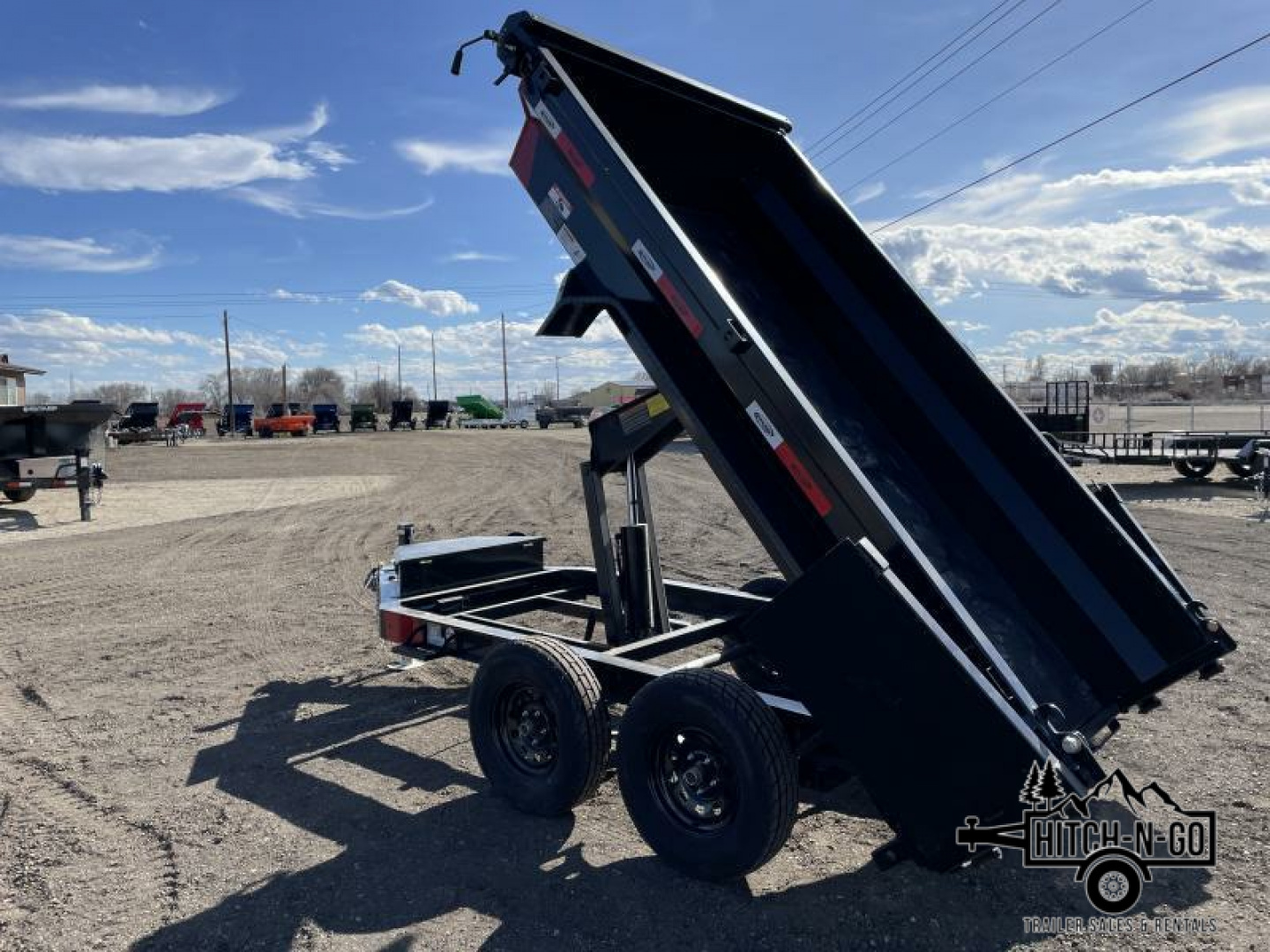 New 2025 Dura-Haul 5x10 7k Dump Trailer