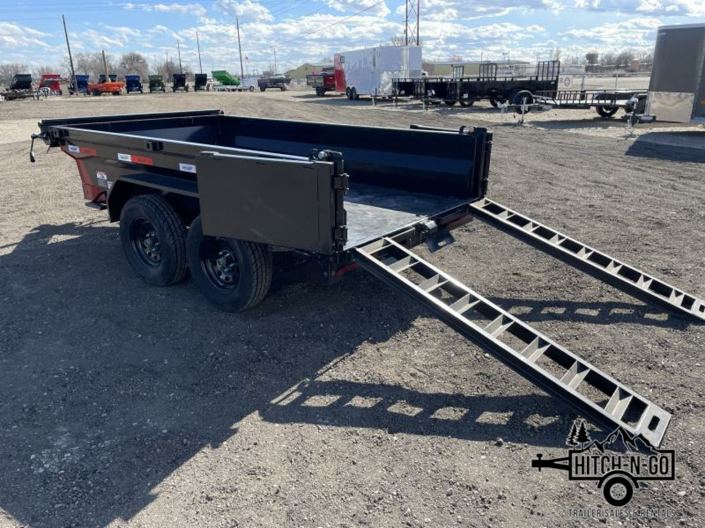 New 2025 Dura-Haul 5x10 7k Dump Trailer