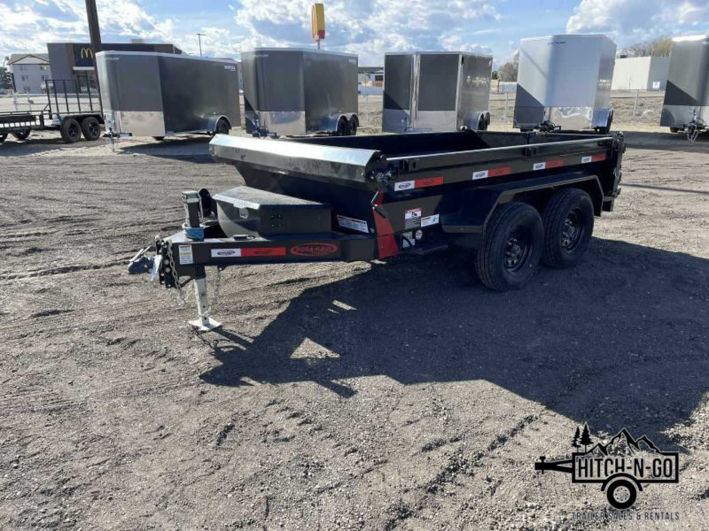 New 2025 Dura-Haul 5x10 7k Dump Trailer