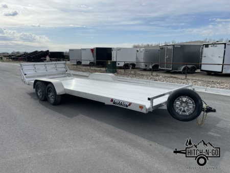 New 2026 Triton FIT 7x20 7k Aluminum Utility Trailer