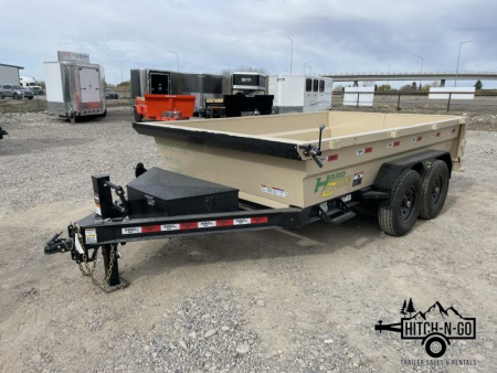 New 2025 Hard Core 7x12 14K Dump Trailer