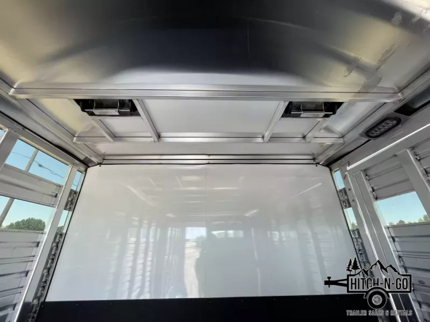 New 2025 Frontier 7x24 14k Aluminum Gooseneck Stock Combo Trailer