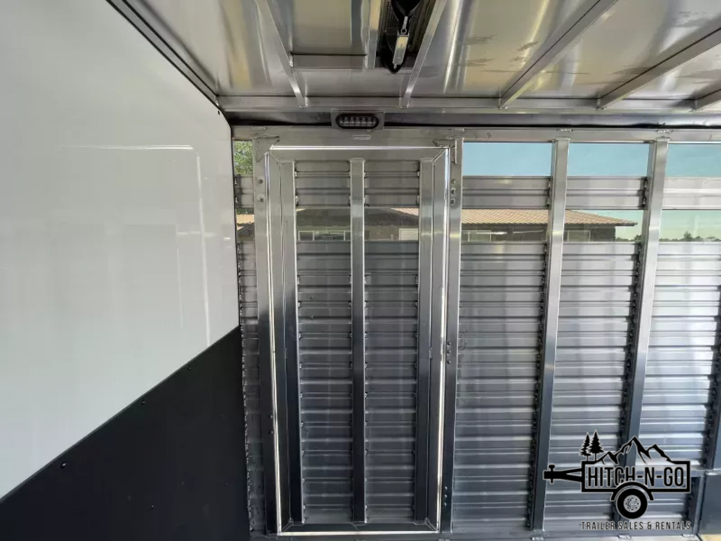 New 2025 Frontier 7x24 14k Aluminum Gooseneck Stock Combo Trailer