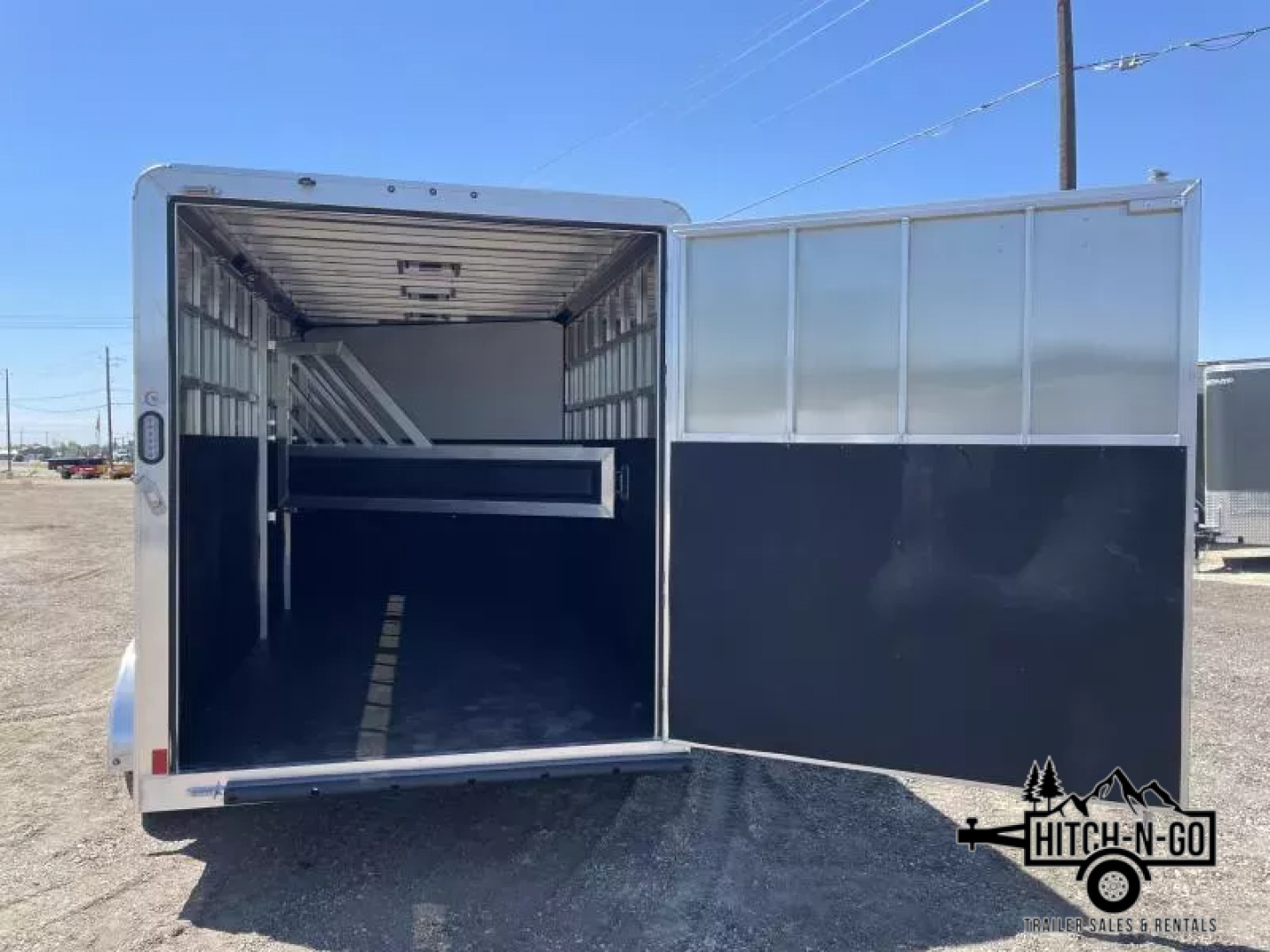 New 2025 Frontier Colt Big Sky 3 Horse Slant Horse Trailer
